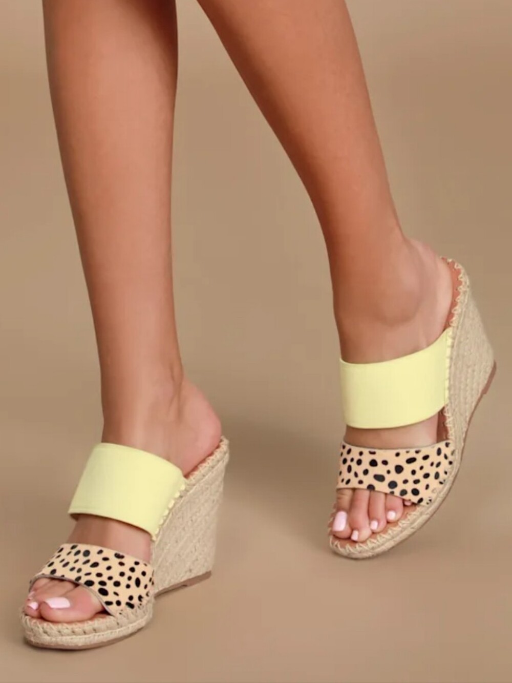new lulu's DOLCE VITA nina espadrille wedges 7.5